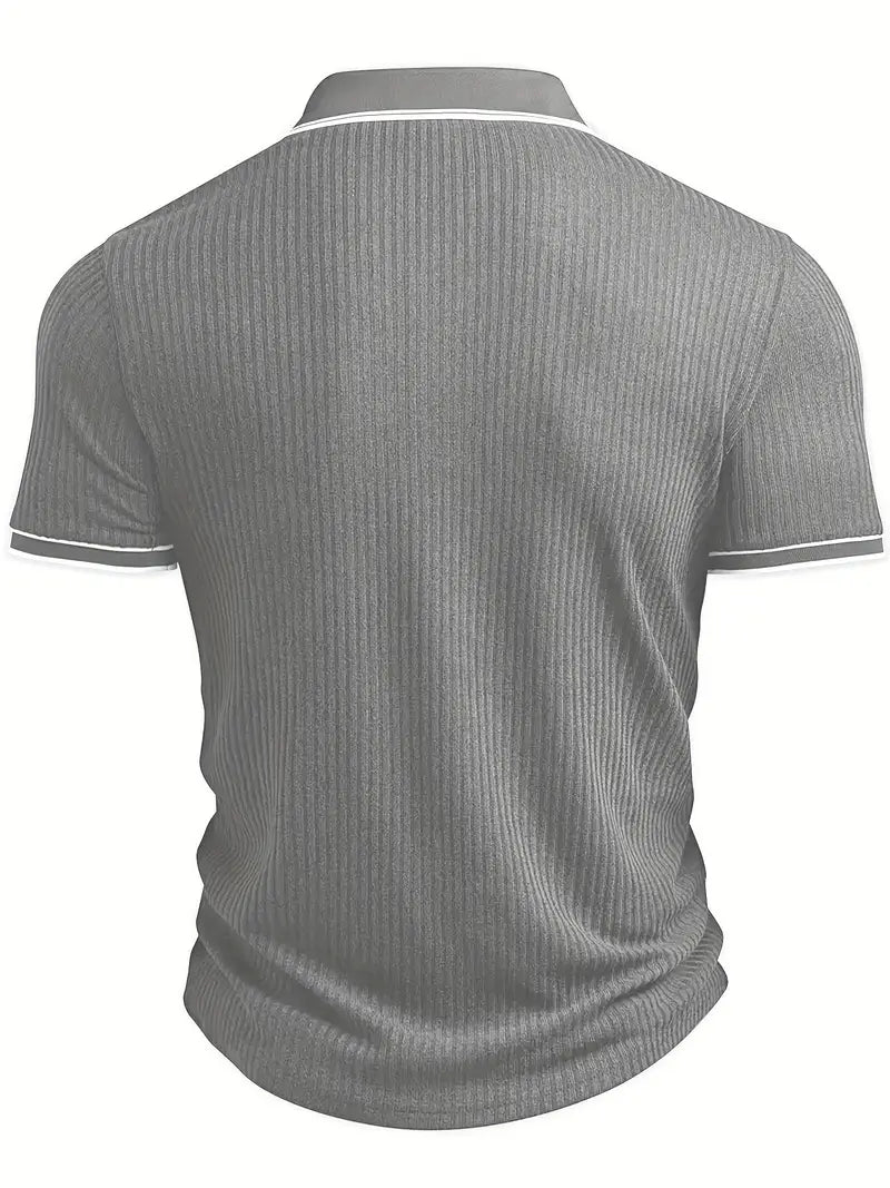 Emilio | Men's Tailored Custom Polo with Buttons