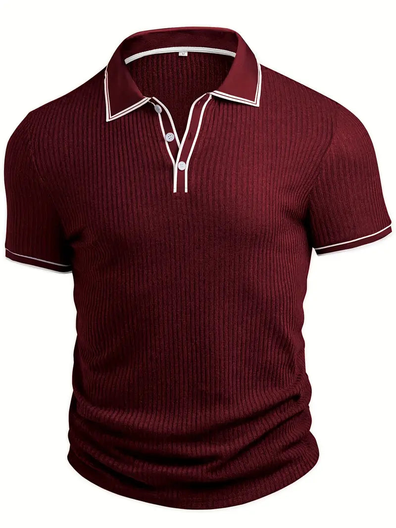 Emilio | Men's Tailored Custom Polo with Buttons