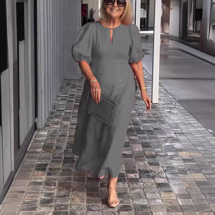 Frankie | Women's Puff Sleeve Mini Chic Bubble Sleeve Loose Dress