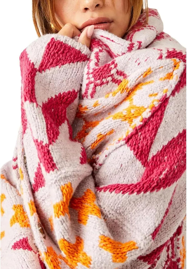 Portia™ - Vintage Oversized Cardigan