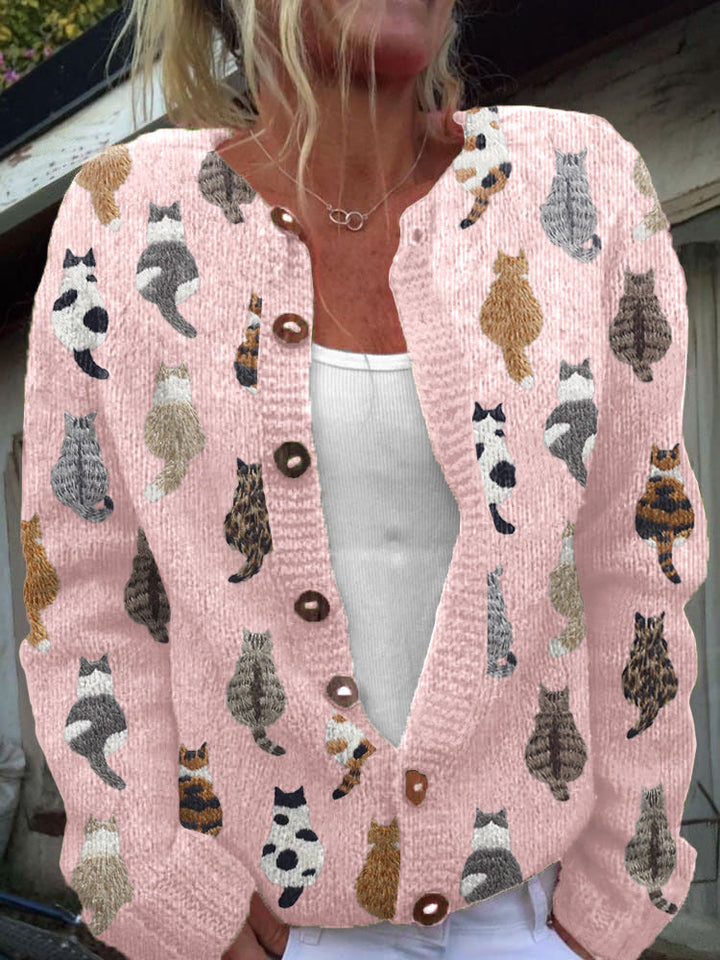 Charlotte | Women's Cardigan with Buttons and Long Sleeve