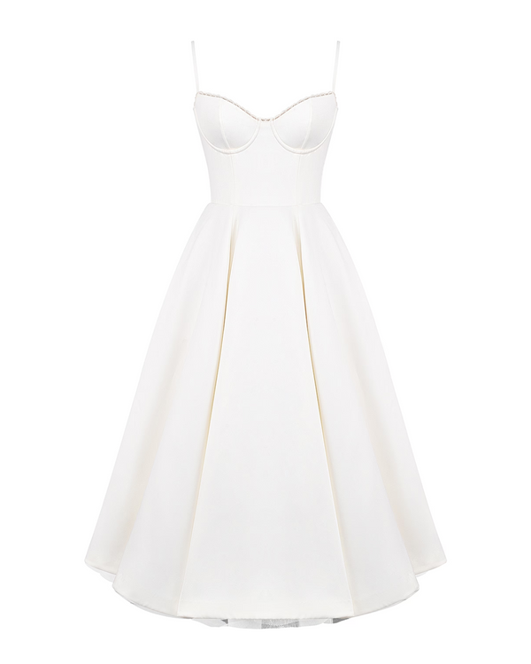 Ophira™ - Classy Corset Midi Dress