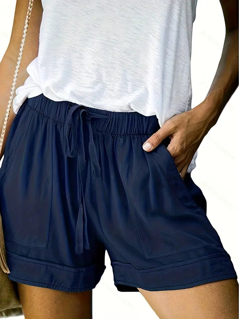 Denzel | Casual Summer Drawstring Shorts