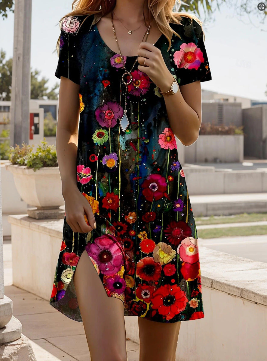 JULIA – Vibrant Bohemian-Style Dress