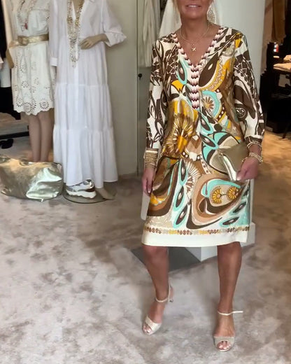 Mariane™ | Vintage Print Dress