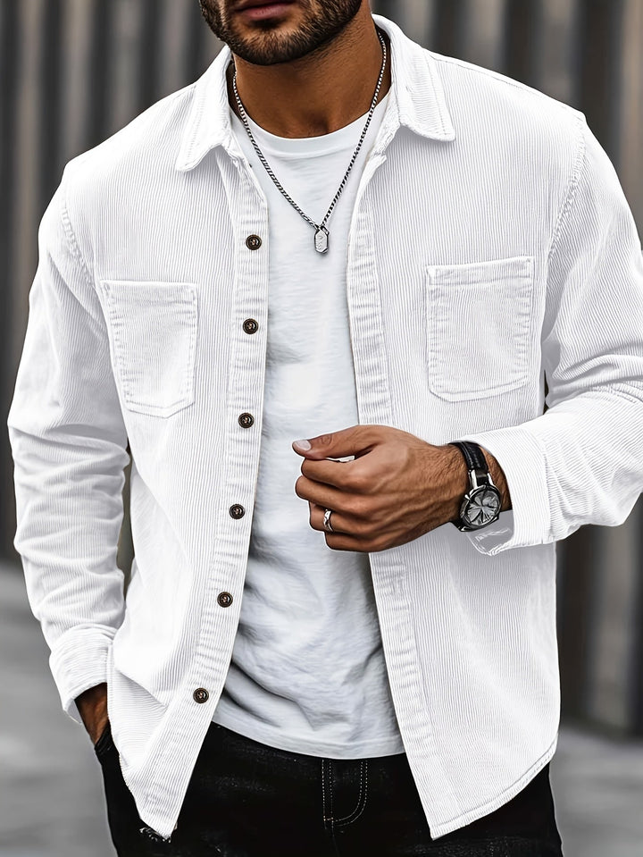 Johan | Men's Shirt Jacket with Pockets