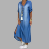 Lea™ - Casual Long Denim Dress
