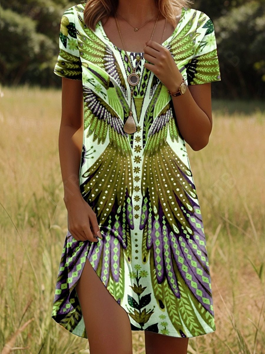 Mabel | Women's Ethnic Printed Summer Dress
