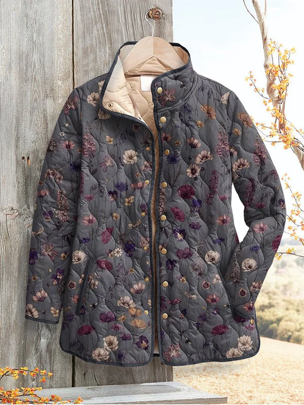 Women's Midnight Bloom Quilted Jacket