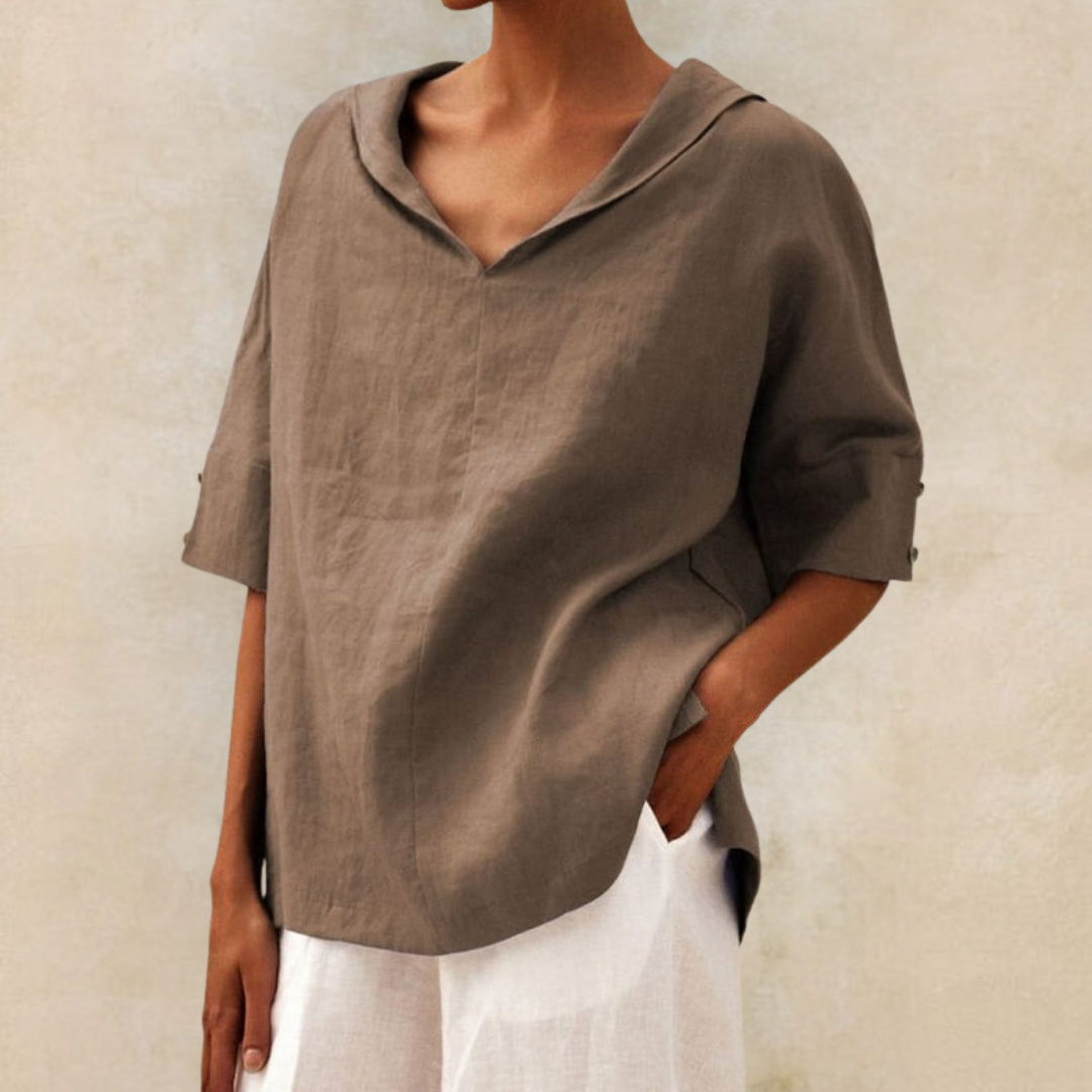 Zoe™ - Casual Loose-Fit Blouse