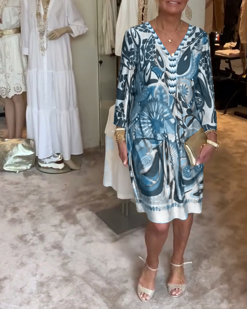 Mariane™ | Vintage Print Dress
