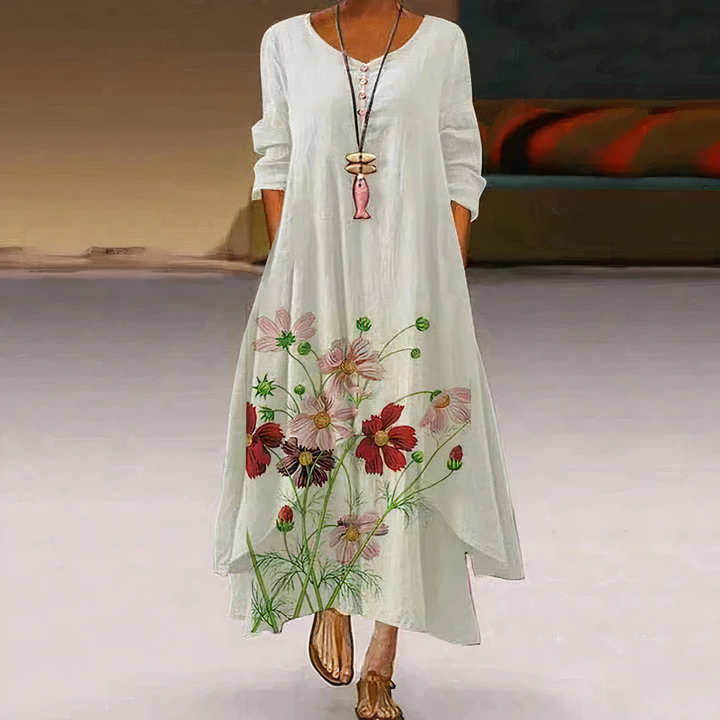 Félicie - Elegant Dress Featuring Refined Details and a Flattering Fit