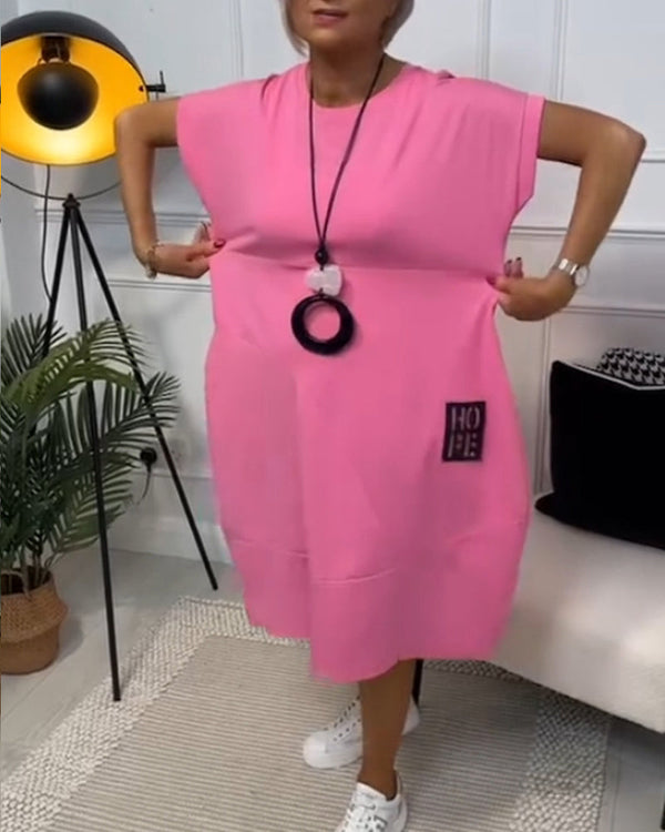 Cleo - Stylish Short Sleeved Dress