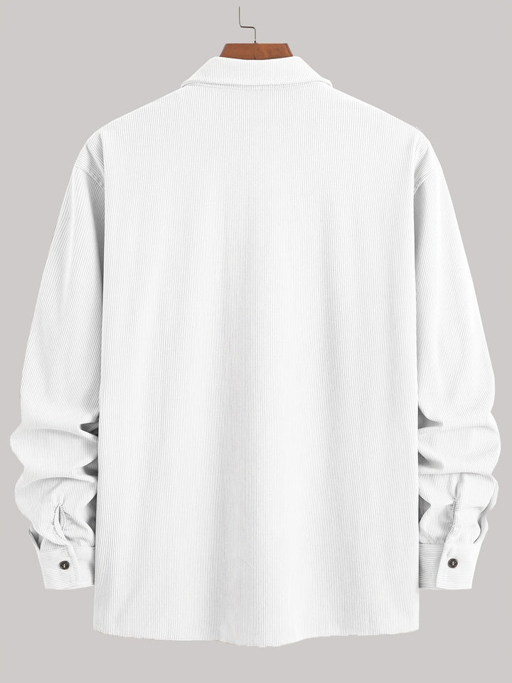 Bryce | Men's Long Sleeve Overshirt with Pockets and Buttons