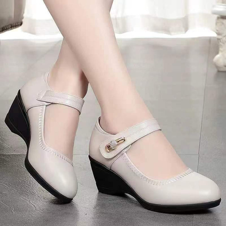 Janis | Women's Soft Heeled Comfort Shoes