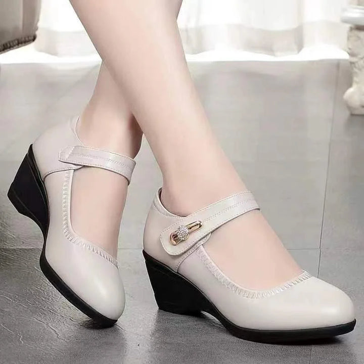 Lydia | Women's Wedge Mary Jane Shoes
