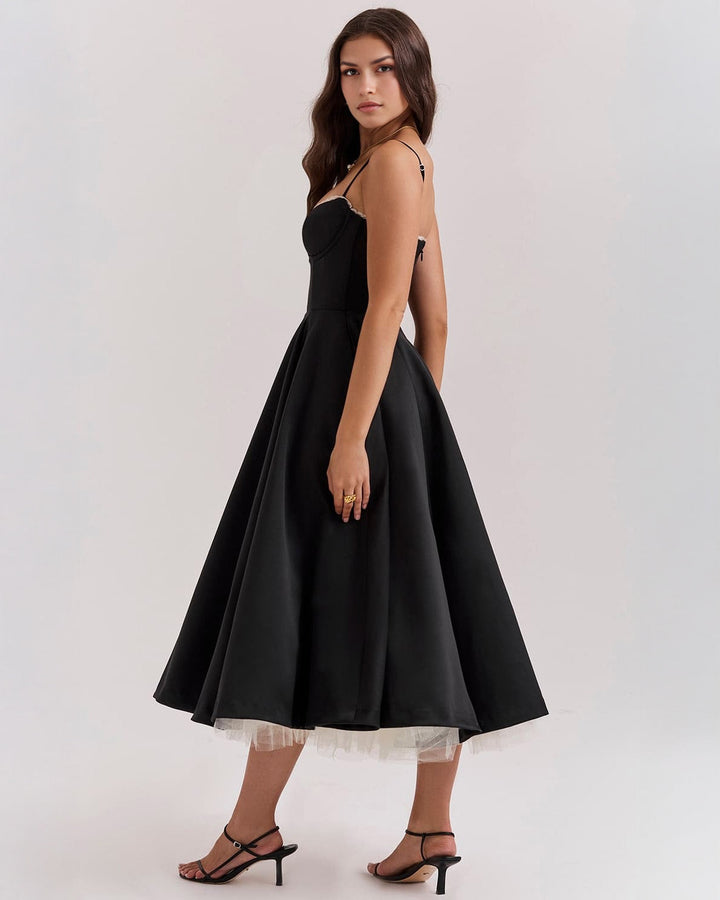 Ophira™ - Classy Corset Midi Dress