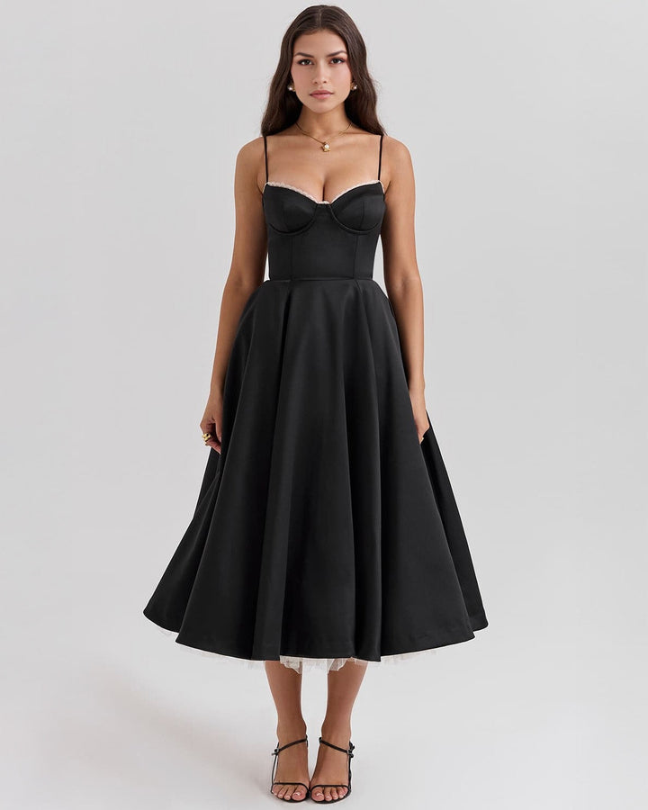 Ophira™ - Classy Corset Midi Dress