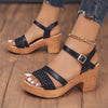 Haven Braided Heel Sandals