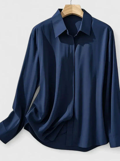 Ellen™ - Elegant Button-Down Top