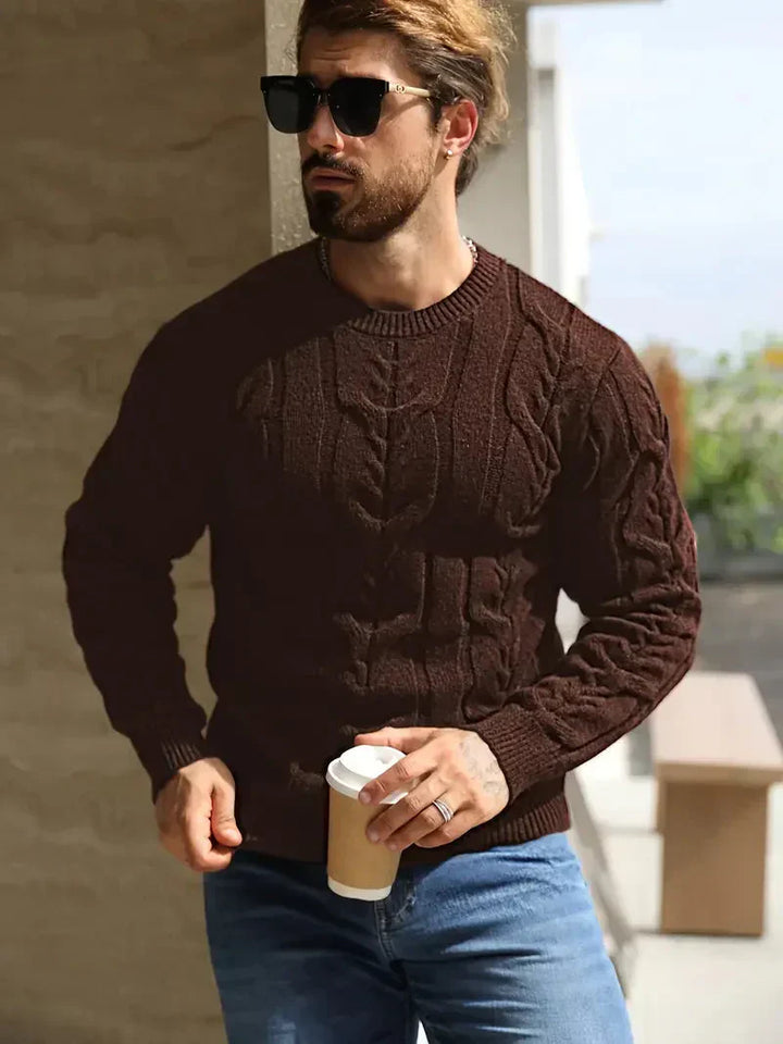 Brit & Boho™️ | Graphica Geo Knit Sweater