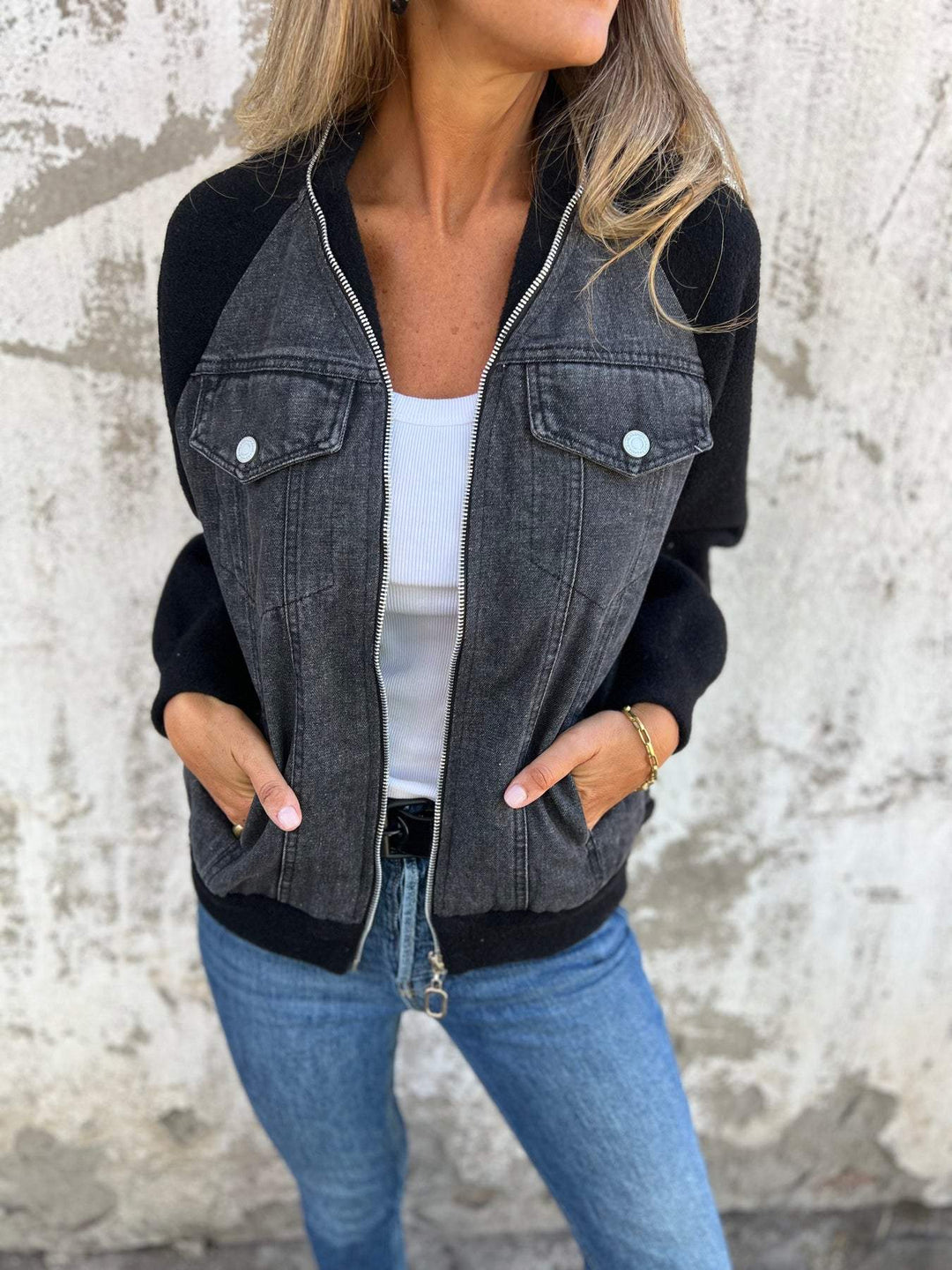 Madison™ – Casual Zip-Up Cotton Jacket
