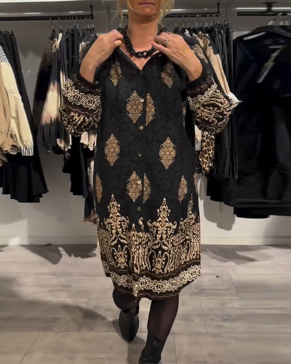 Ilse | Vintage-Inspired Dress with Button Placket