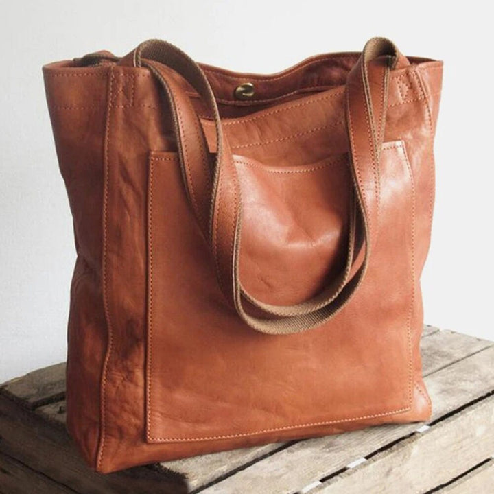 Jorleif | Classic tote bag with character and Pockets