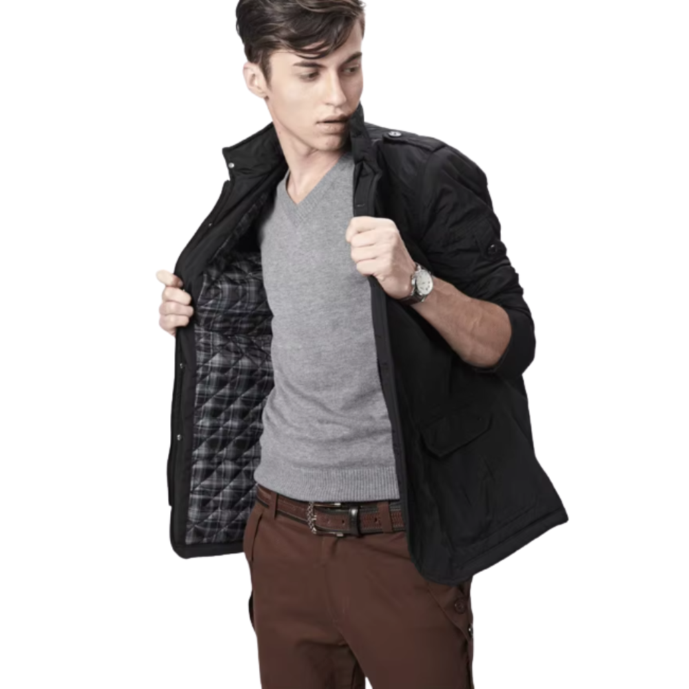 Men's Tailored Elegant Windproof Jacket