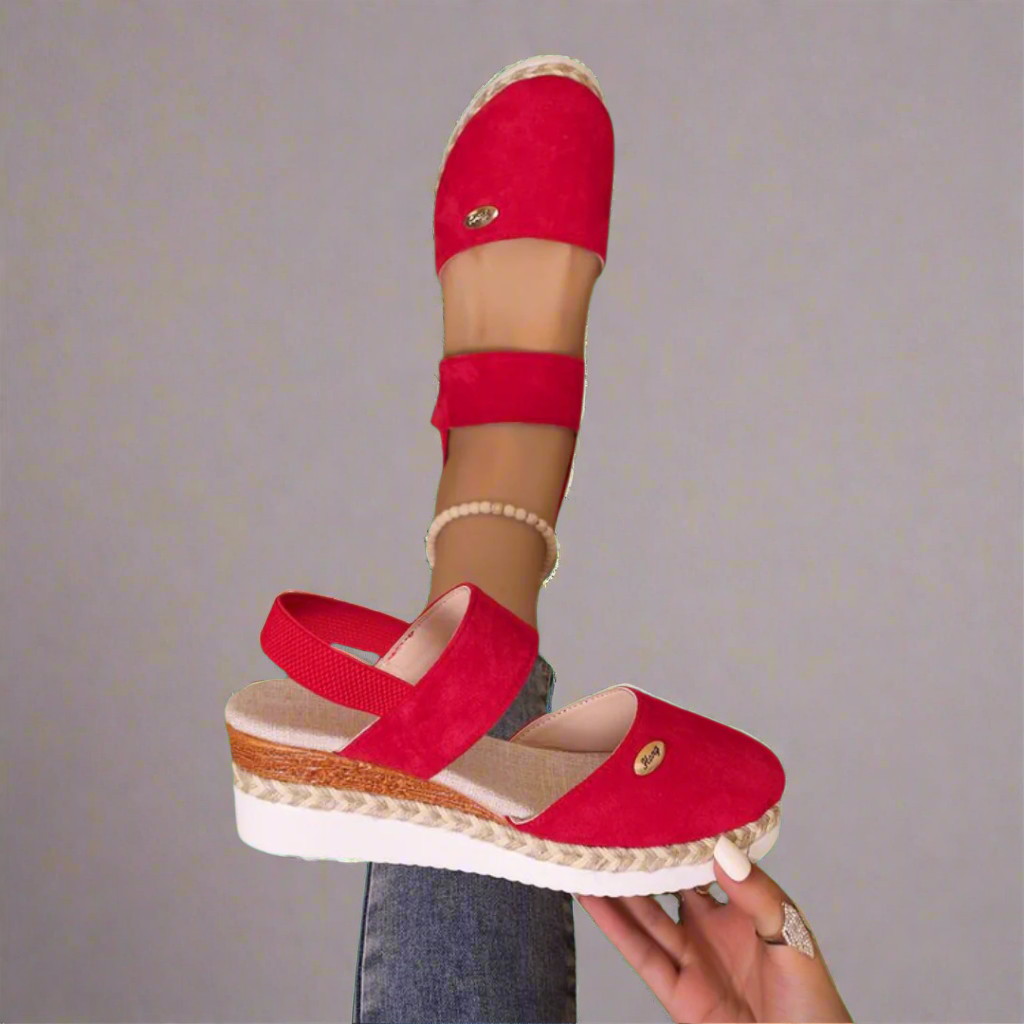 Gitta | Plus-Size Wedge Heels, Comfortable and Versatile