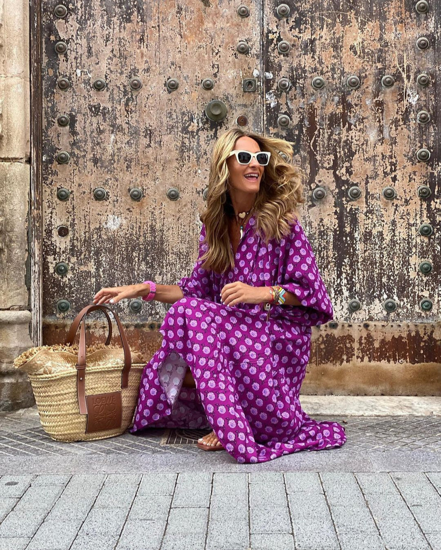 Elin | Women's Boho Maxi Dress