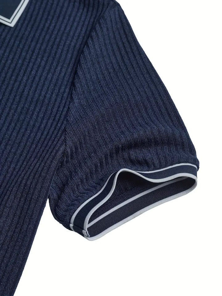 Emilio | Men's Tailored Custom Polo with Buttons