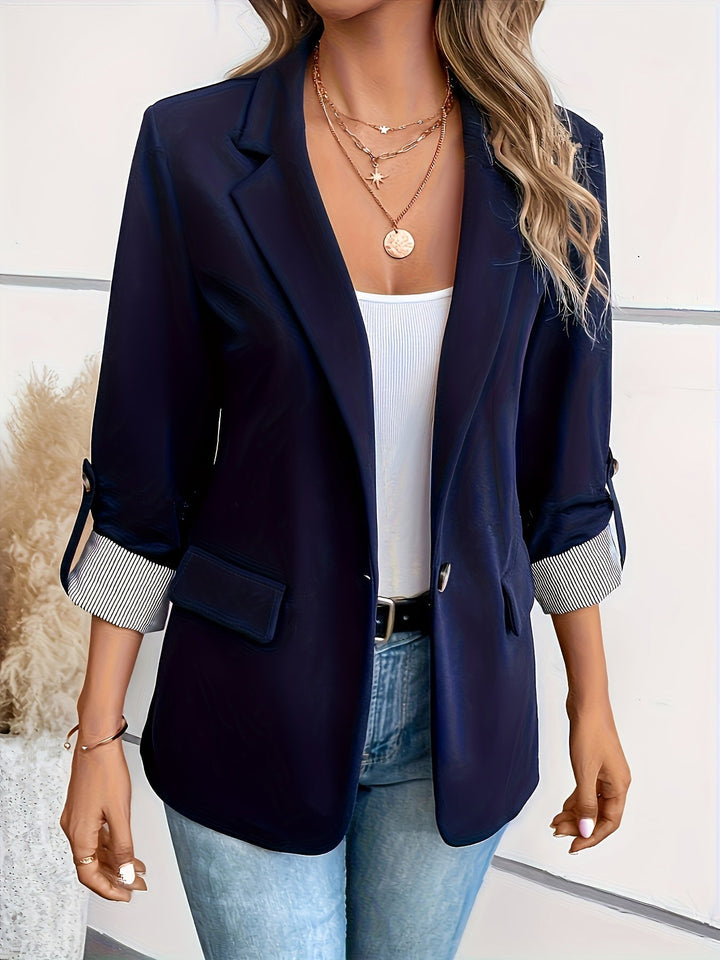 Jamie | Women's 3/4 Sleeve Stylish Blazer with Buttons