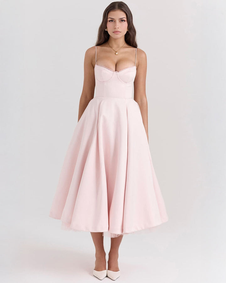 Ophira™ - Classy Corset Midi Dress