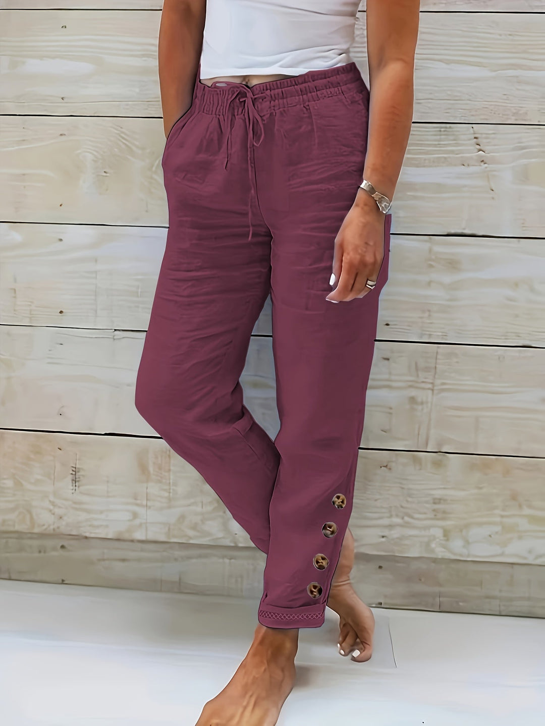Lana | Women's Slim Straight Pants