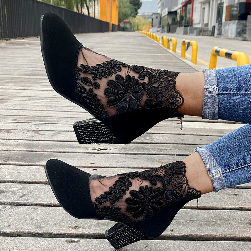 Jane™ - Elegant Summer Lace Pumps