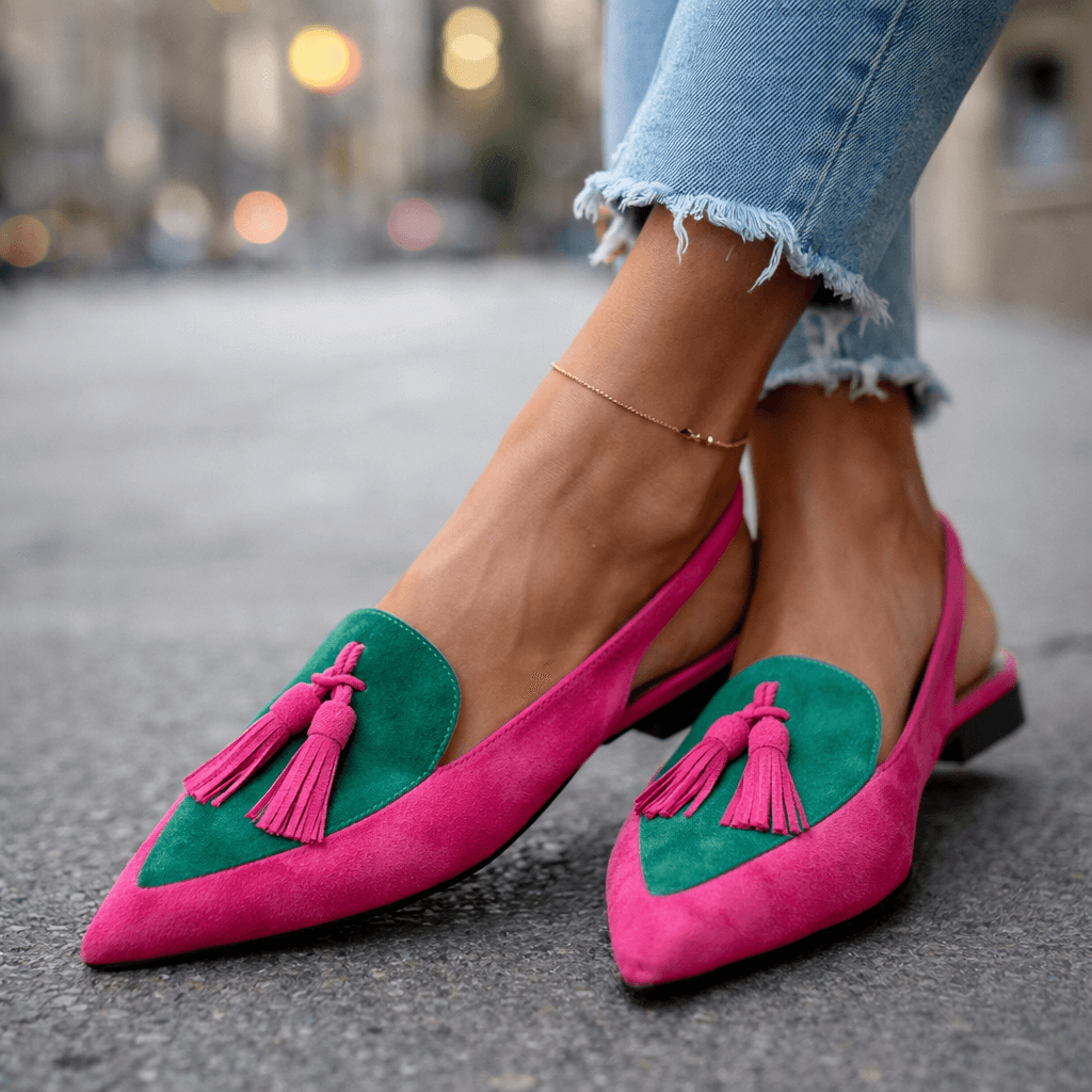 Tassel Accented Strappy Lorena Sandals