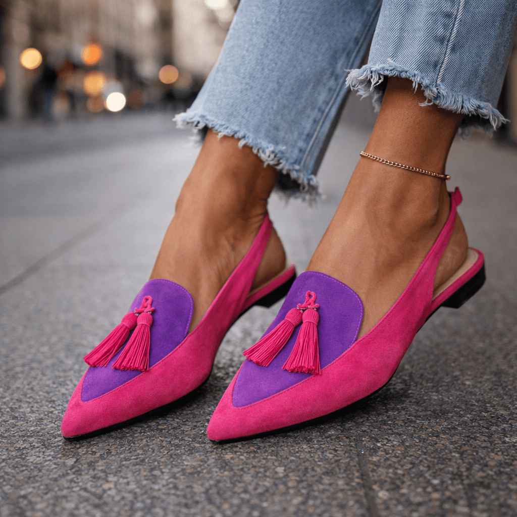 Tassel Accented Strappy Lorena Sandals