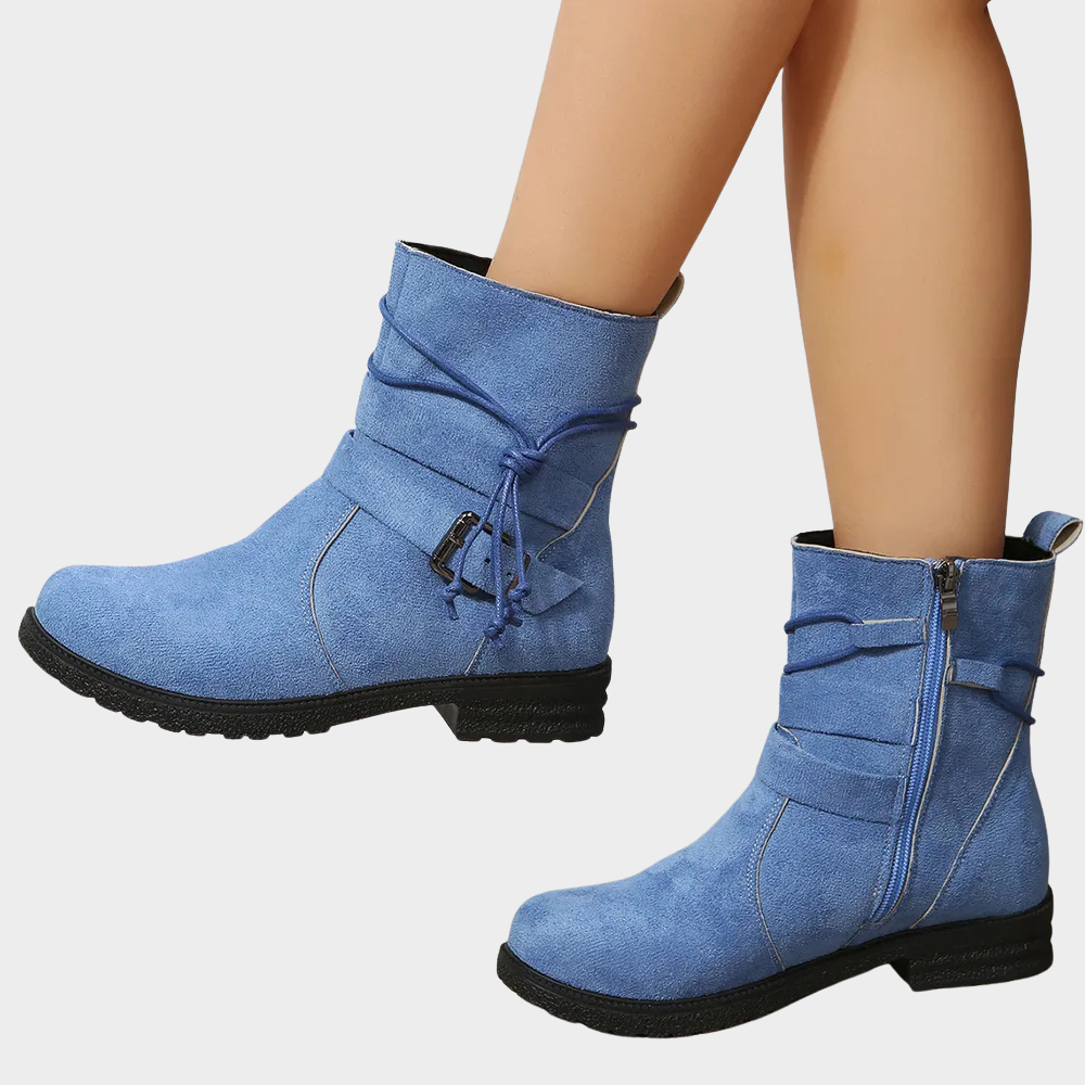 Delaney | Women's Low Heel Ankle Boots