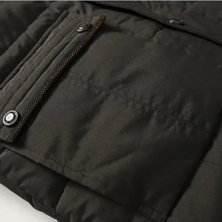 Men's Tailored Elegant Padded Winter Jacket