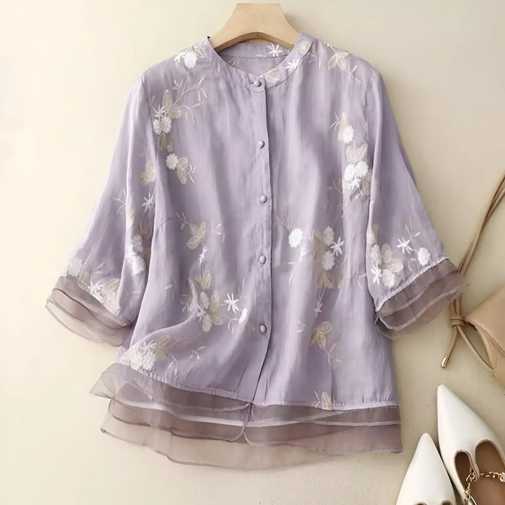 Madeline™ - Lightweight Cotton Blouse