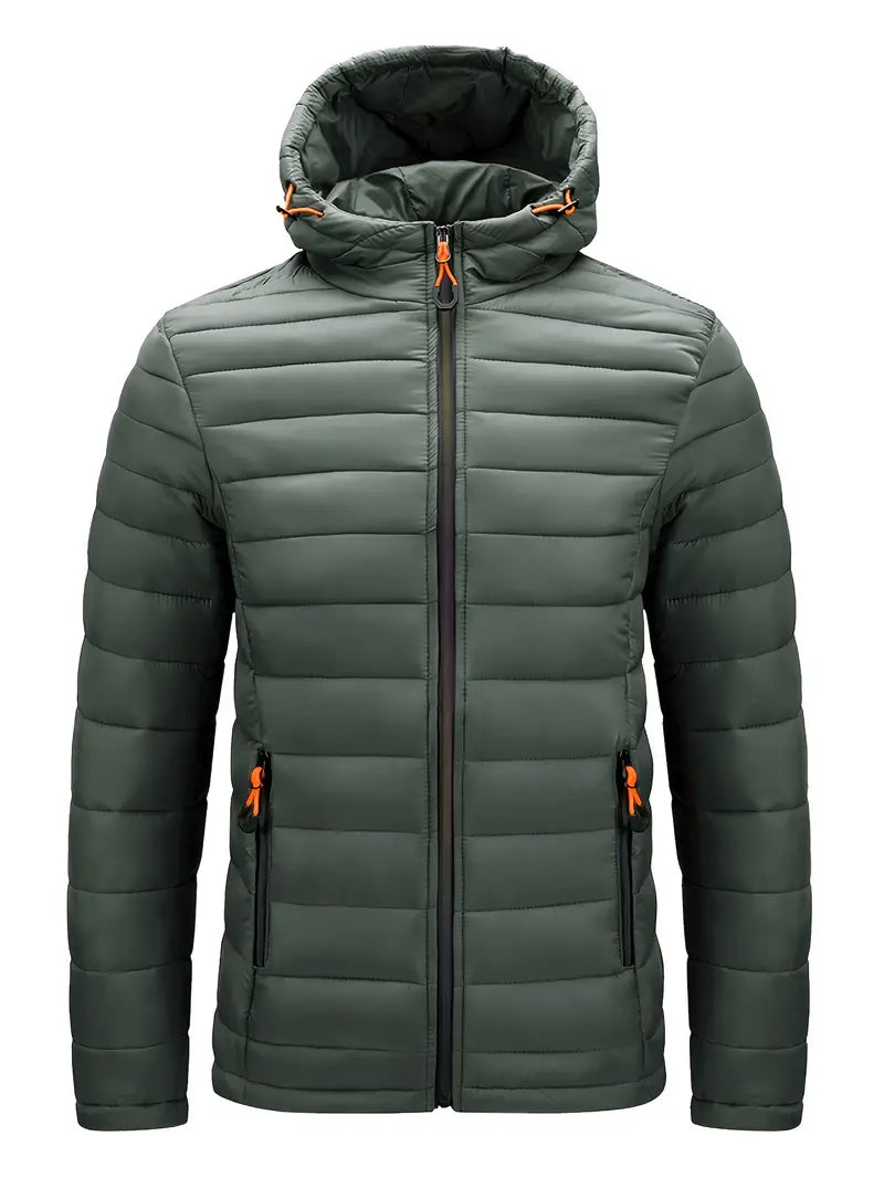 Men's Tailored Elegant Hooded Jacket