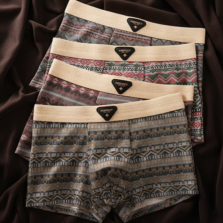 Retro-Style Porter Boxer Briefs