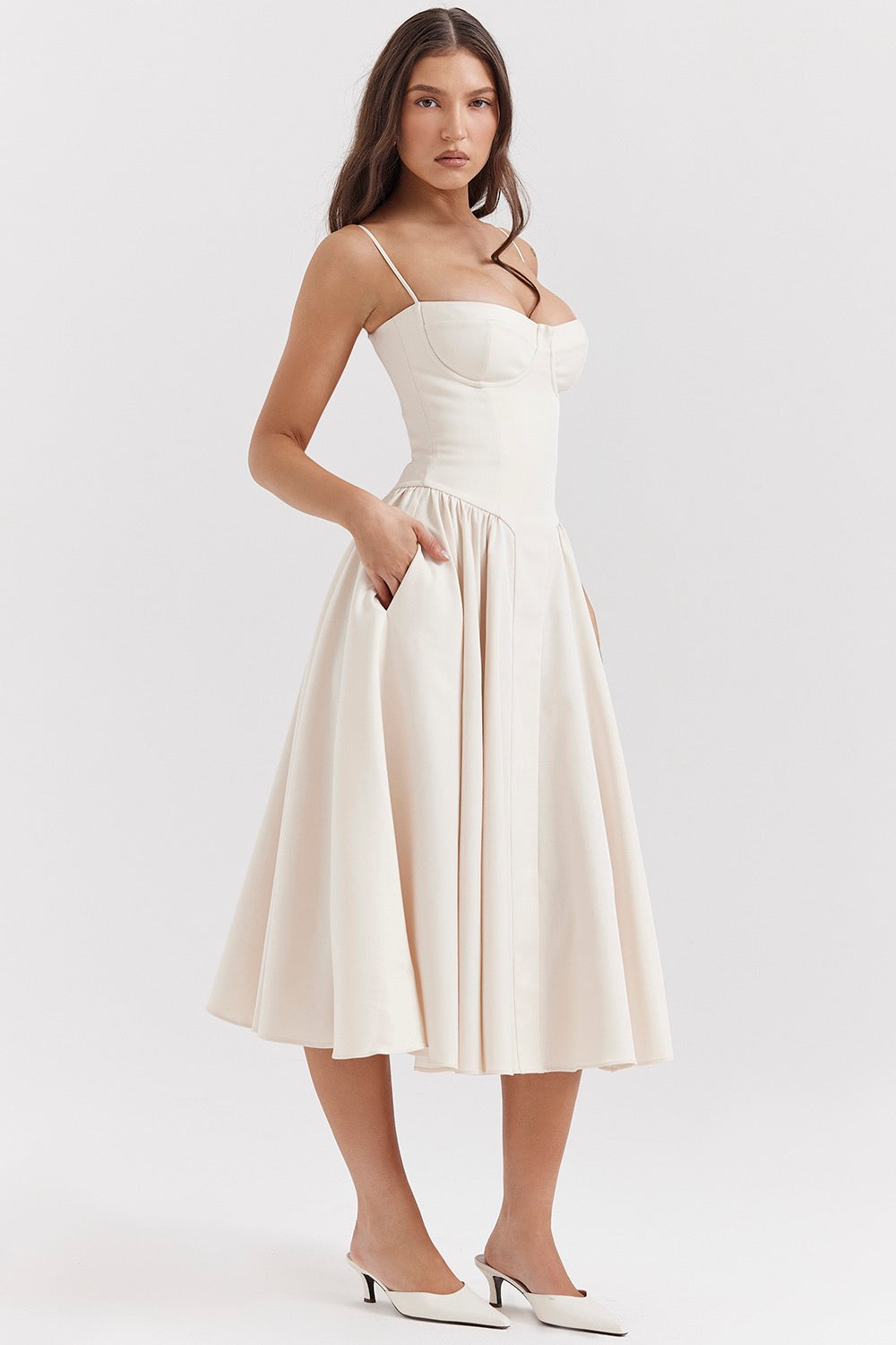 Phoebe | Women's Sleeveless Mini Vintage Cross-Border Tank Long Dress