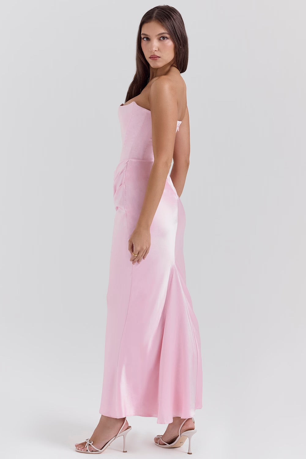 Lilly | Women's Strapless Maxi Elegant Corset Dress