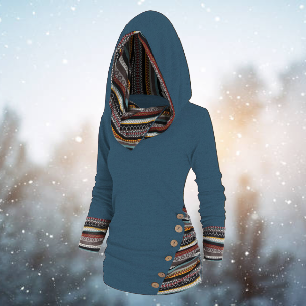 Franzi™ - Tribal Patterned Hoodie