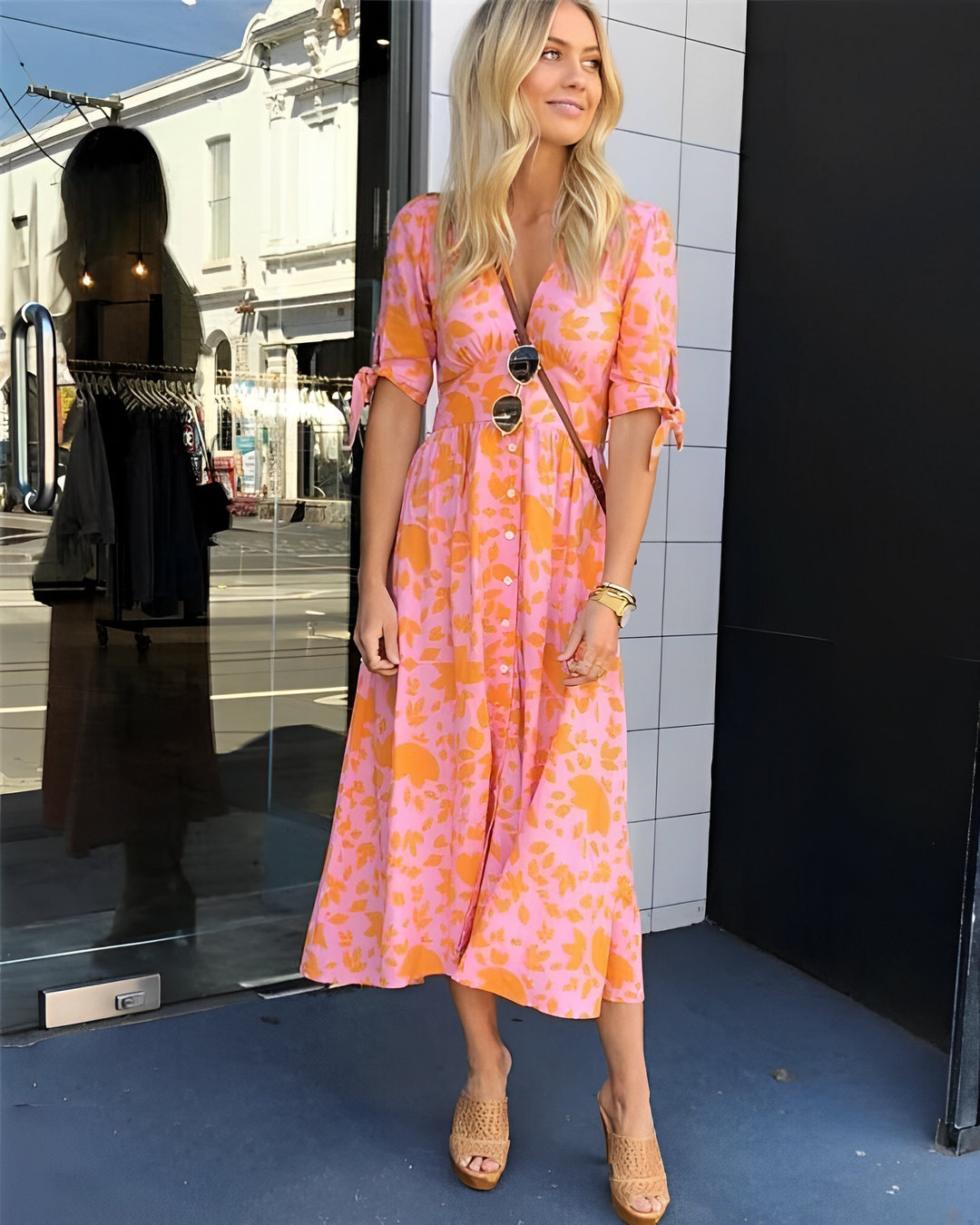 Chic Gigi Patterned Dress