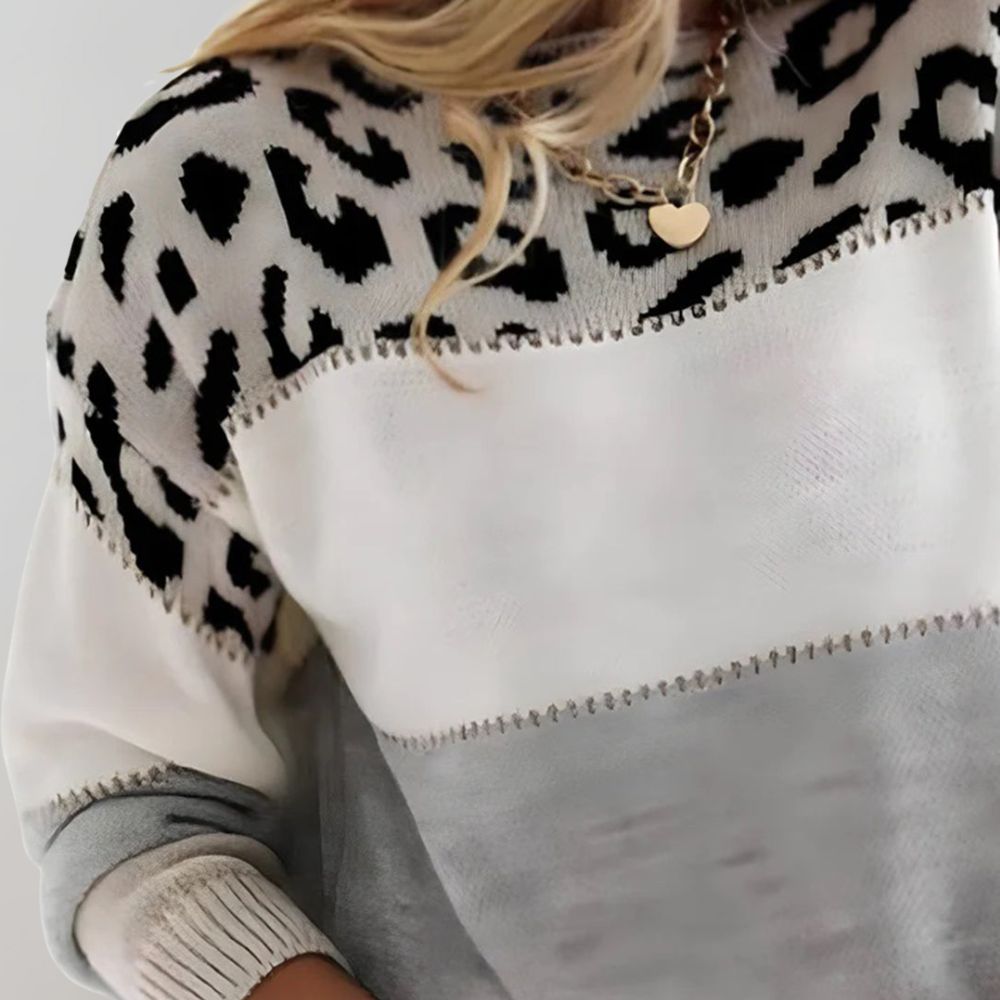 Cherry™ - Trendy Chic Patterned Sweater