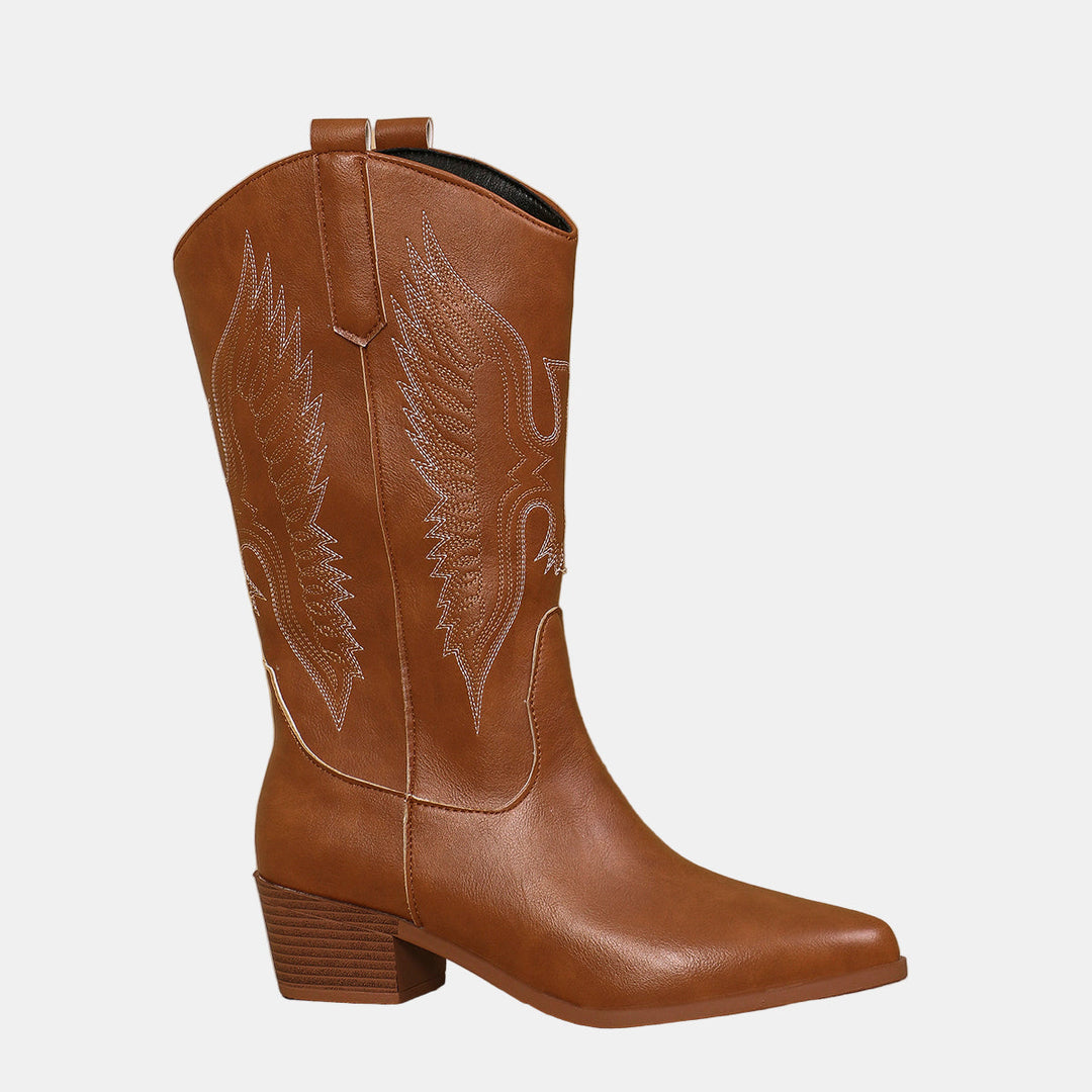Emery | Women's Block Heel Cowboy Boots