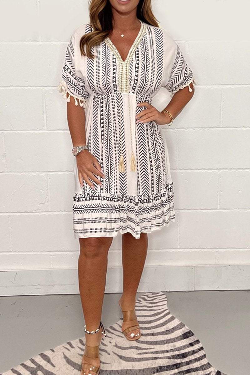 Gail™ - Vintage Bohemian Dress